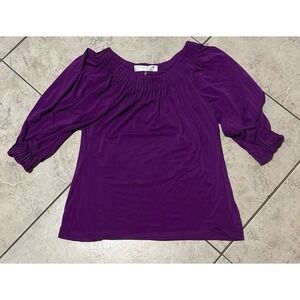 Trina Turk women's pleated Top size Meduim